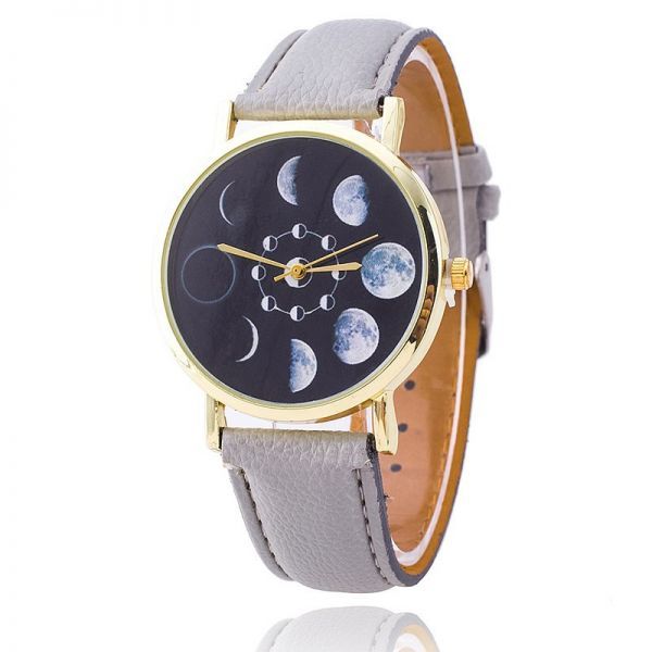Moon Wrist Watch Dropship - Stylish Functional High-Quality Reliable Sleek Comfortable Must-Have Elevating