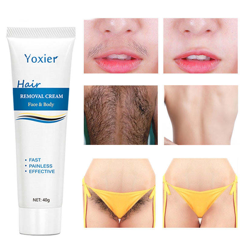 Yoxier Hair Removal Cream 40G - Professional Depilatory Formula