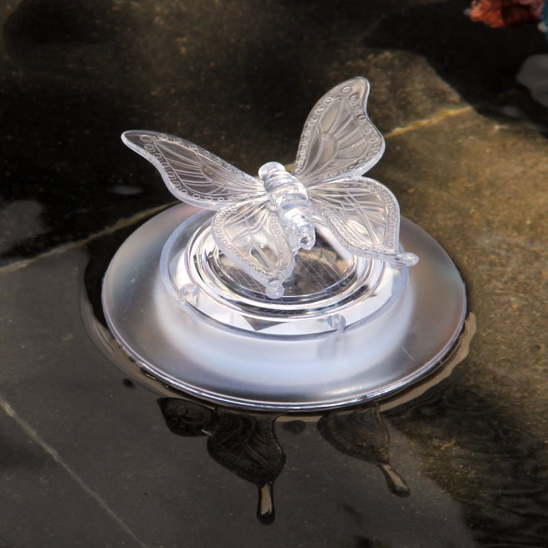 Summer Solar LED Float Lamp - Butterfly Dragonfly Shape