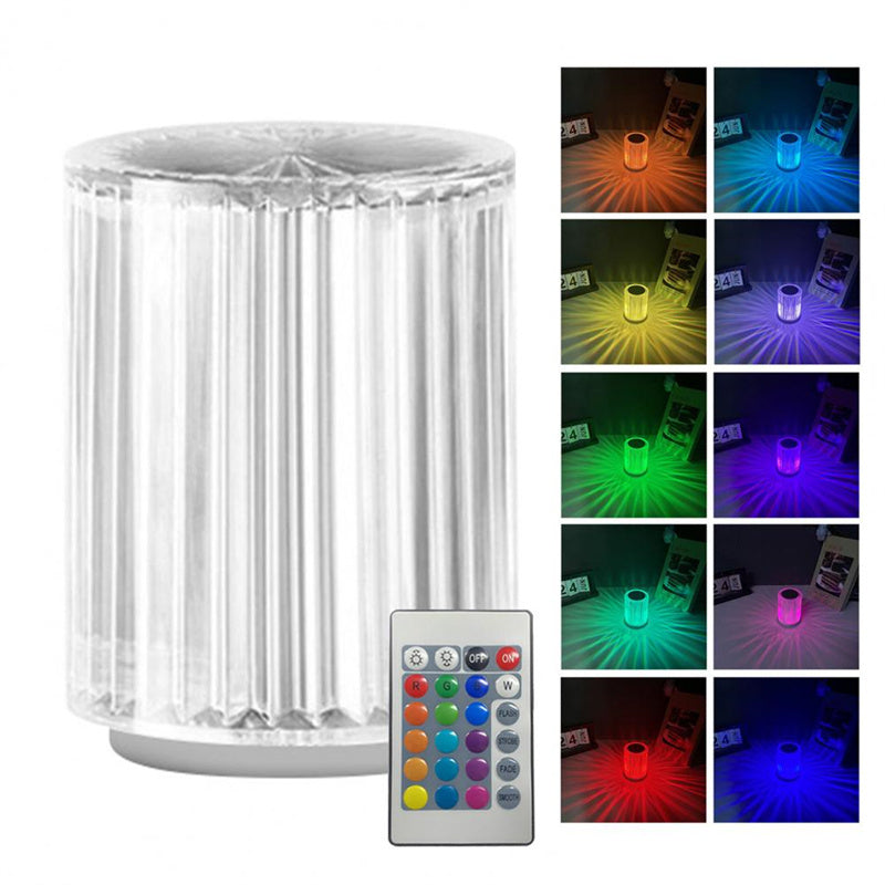 Kristalllampa Bordslampa Atmosphere Creative Line Liten nattlampa LED-lampor