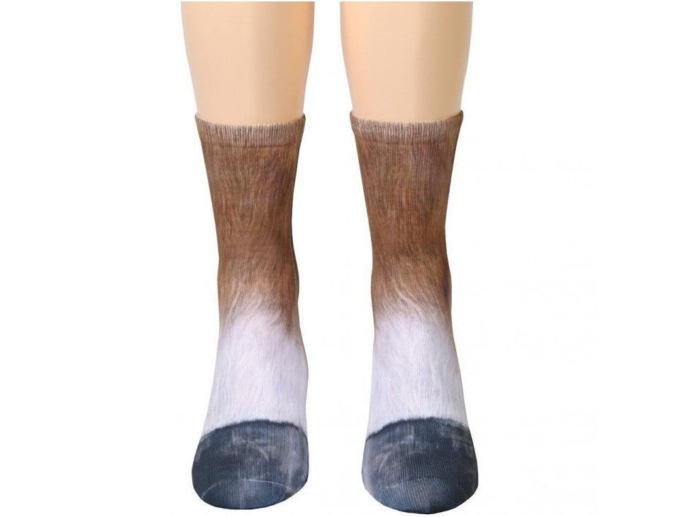 Chaussettes patte d'animal 3D chaussettes griffes de chat mignonnes chaussettes longues unisexes