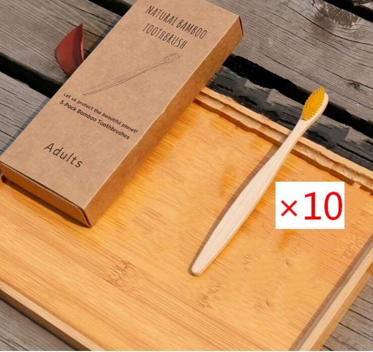 Eco Friendly Bamboo Soft Fiber Toothbrushes