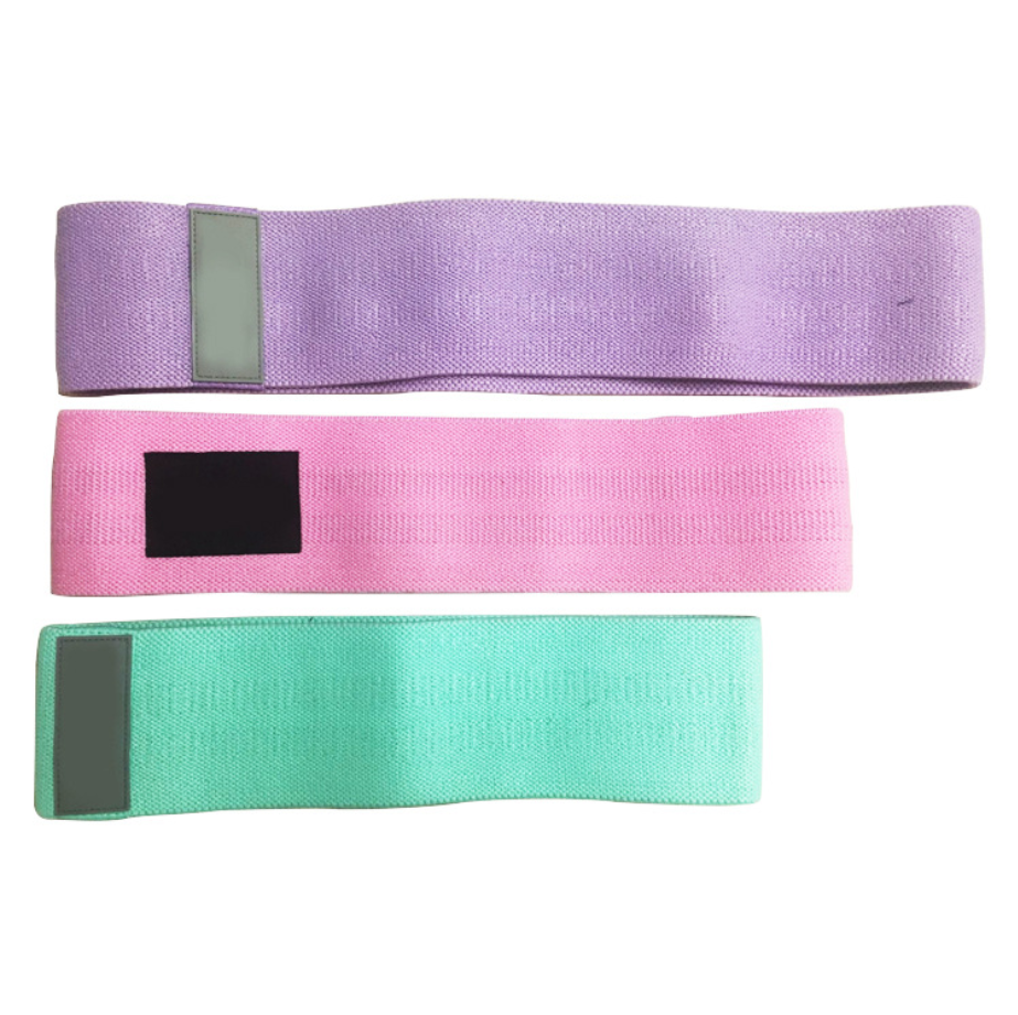 Professional Resistance Band Hip Circle - Latex Mesh (76x8cm, 3 Sizes, S/M/L Tension Levels)