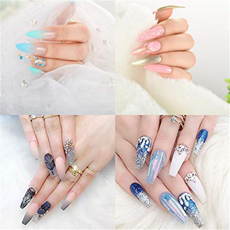 Professional Non-Marking Nails - ABS Transparent Ultra-Thin | Thickened End Impact Resistant