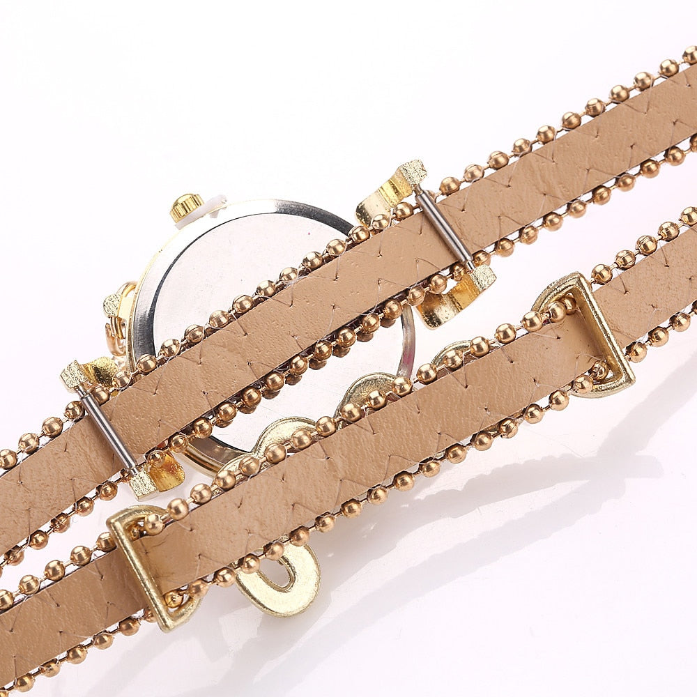 FanTeeDa marque femmes Bracelet montres dames montre strass horloge femmes mode robe montre-Bracelet Relogio Feminino cadeau