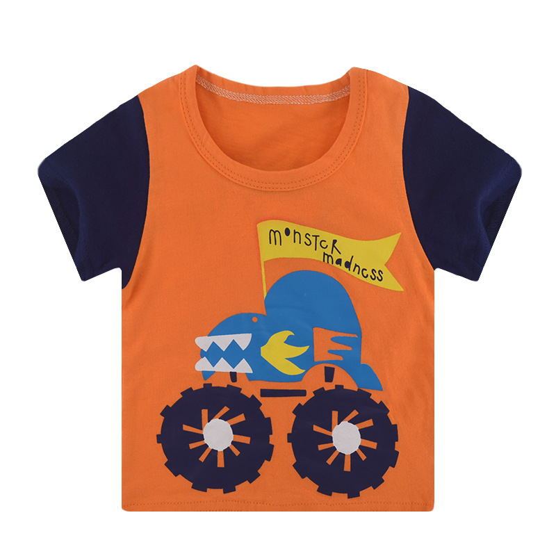 T-shirt med kort ärm för pojkar