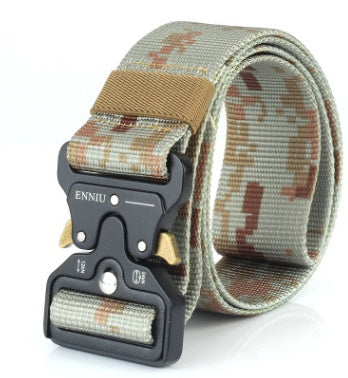 ENNIU Men's Tactical Multi-Function Nylon Outdoor Training Belt - Military Confidence