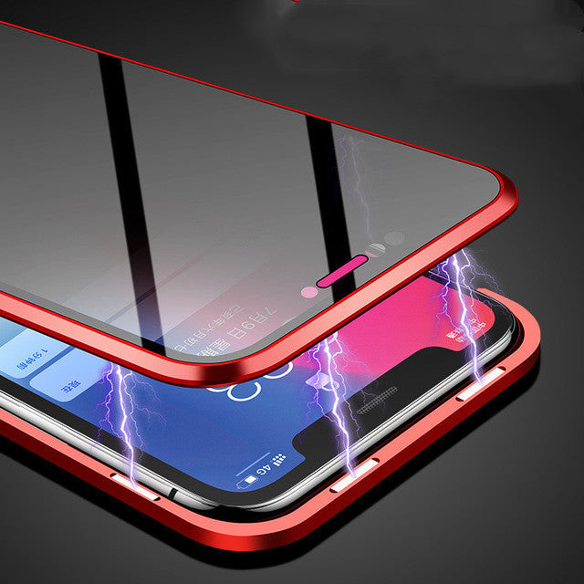 Telefonfodral Anti-peep magnetiskt skyddande skal