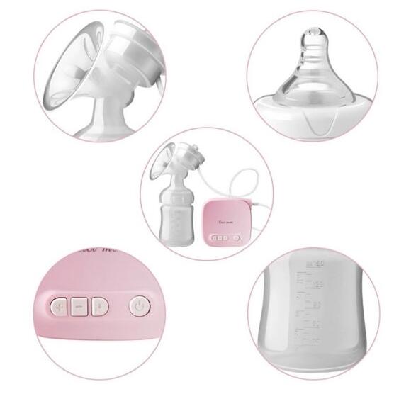 Kit de pompes à lait automatiques, électrique, aspiration naturelle, agrandisseur, biberon, USB, suceur de lait BM