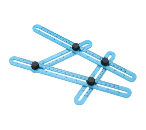 Multi-function Four Folding Measuring Rulers