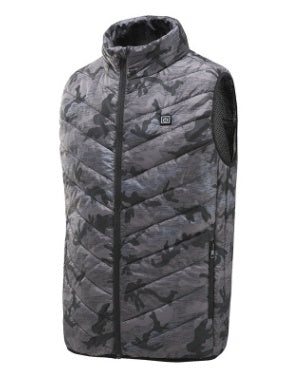 Gilet chauffant en coton