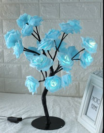 Lampe d'arbre LED Rose, petit arbre, lampe de modélisation, lampe de Table