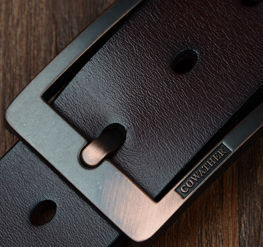 Men's Leather Belt - Classic Simplicity