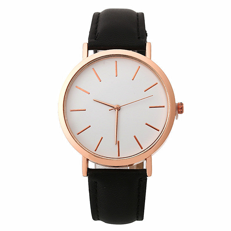 Mode simple style femmes montres quartz montres femme robe montres horloge