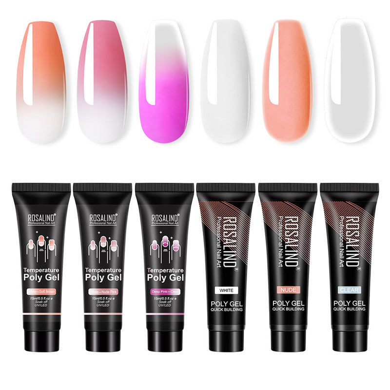 Multi-Color Builder Gel - Professional Nail Extension | 15ml UV/LED Formula