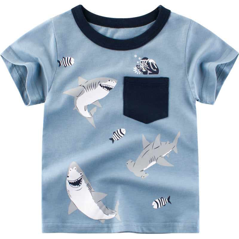 T-shirt dessin animé pour enfants