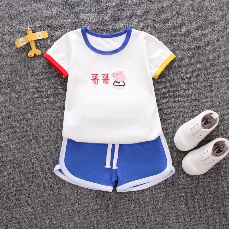 Boys Short Sleeve Suit - Professional Design
