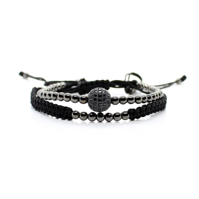Herr Fotlänk Armband Hängen Armringar Silver