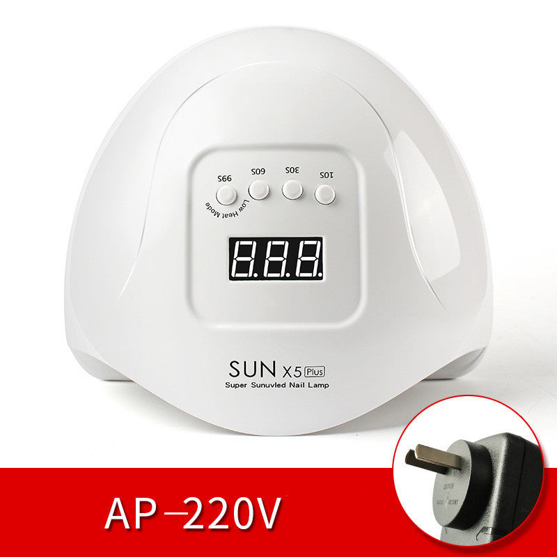 Smart Nail Phototherapy Lamp - 80W/150W Professional | 22x21.5x10cm UV/LED Curing