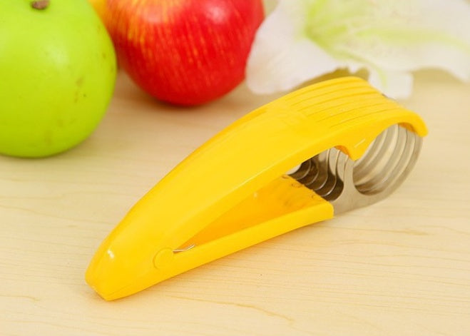 Kitchen Equipment Banana Slicer - Stainless Steel Ham Sausage Cutter