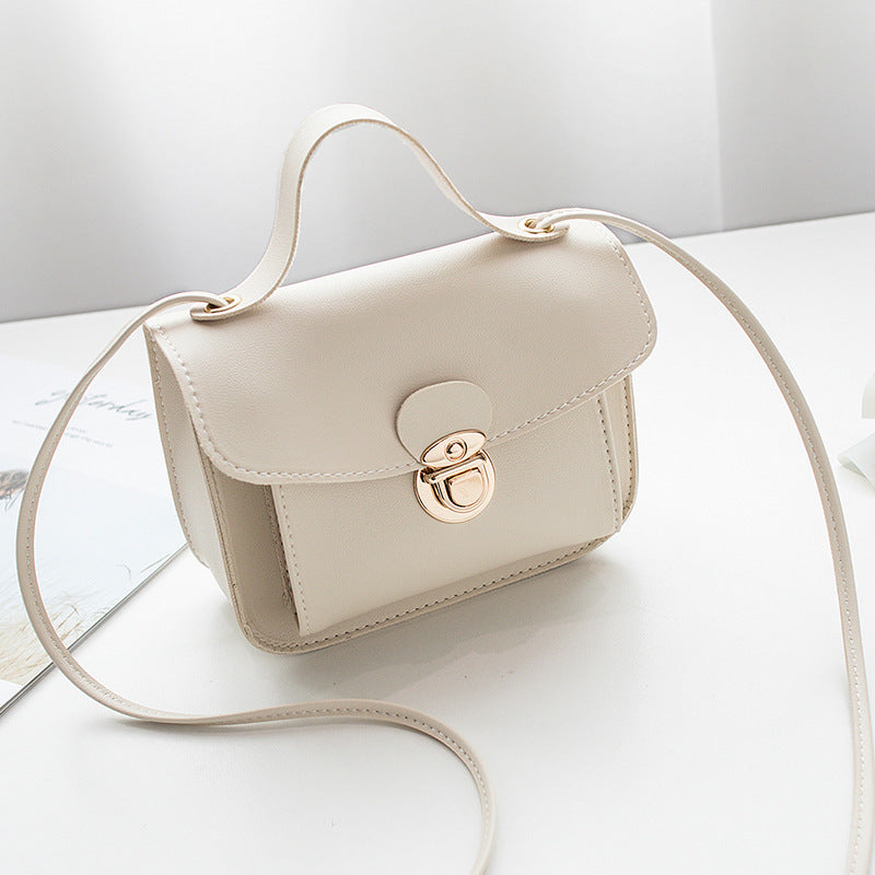 Dammode Axelväska PU Kuvertväskor Dam Solid Crossbody Messenger Handväska