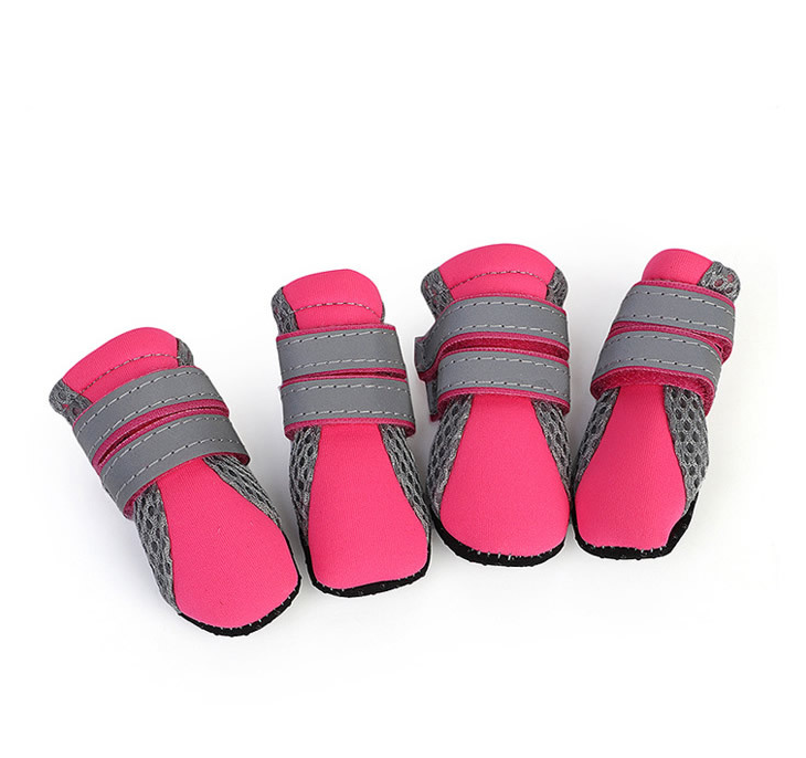 Dog Walking Shoes - Reflective Waterproof Pet Boots