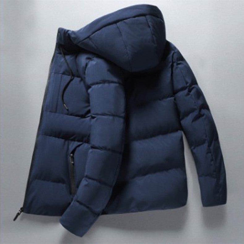 Veste en coton pour hommes, veste tendance décontractée en coton épais pour hommes