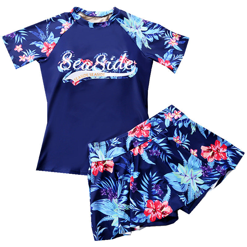 Baddräkt för barn Förälder-barn outfit En familj på tre och fyra Ny modell