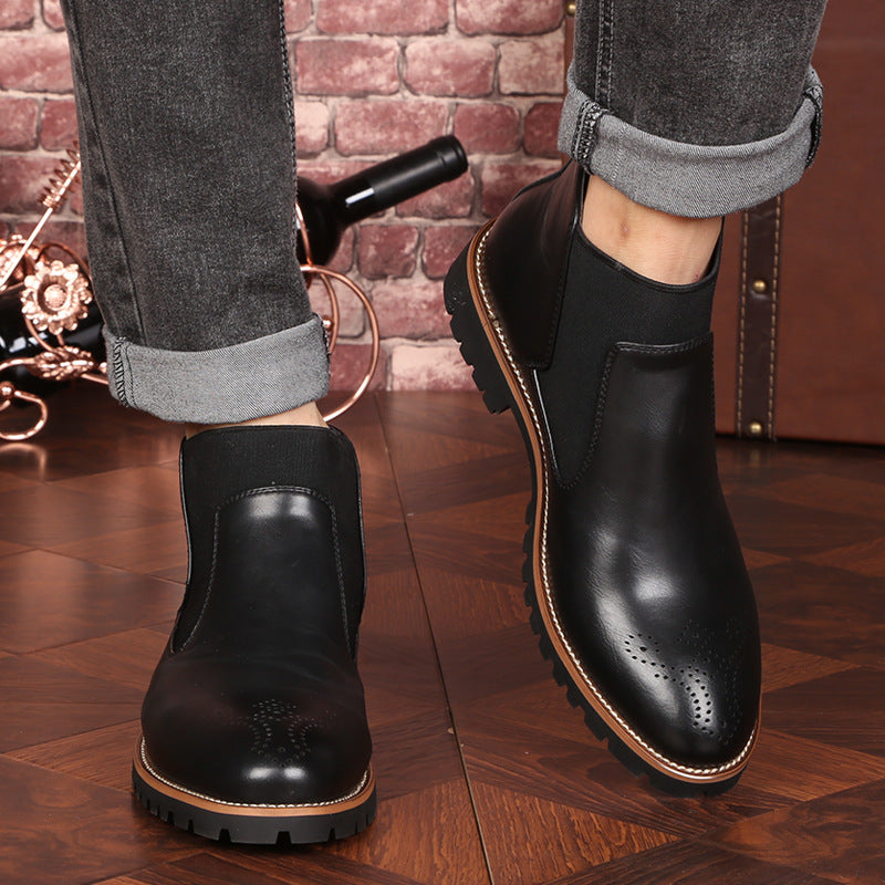 Bottes en cuir Brock chaussures pour hommes bottes Martin pour hommes
