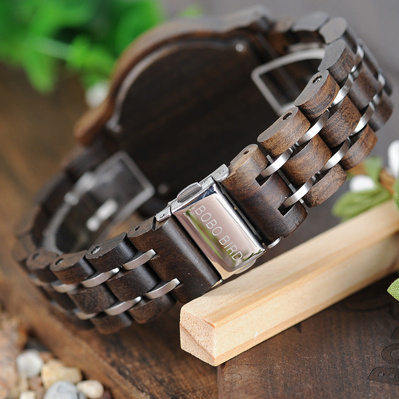 Montre en bois pour hommes
