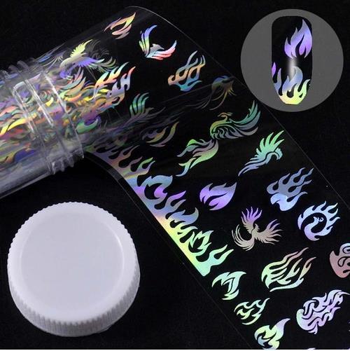 Starry Sky Nail Sticker Film - 1 Meter x 4cm | Professional Nail Art Transfer Paper