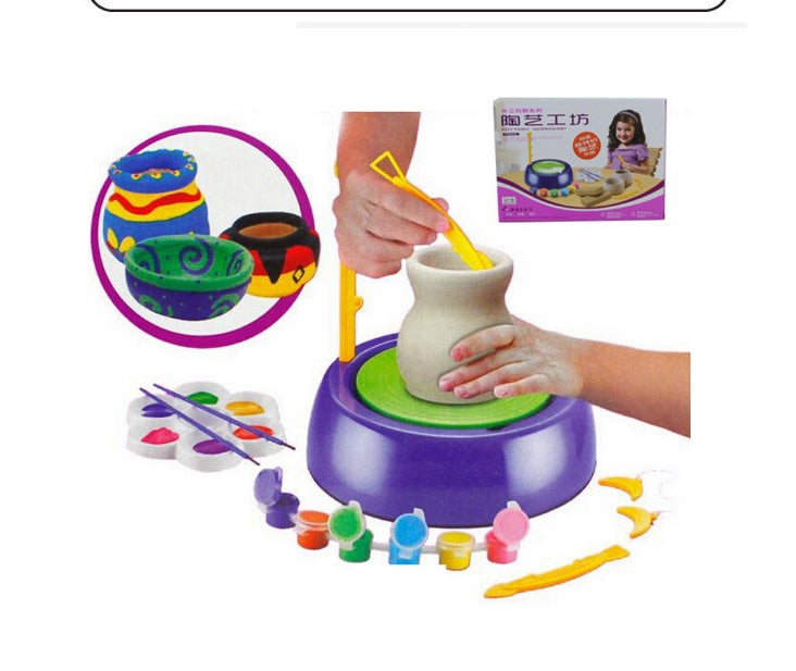 Holiday Pottery Wheel Kit for Kids