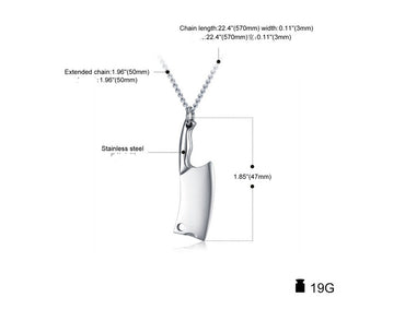 Collier en acier inoxydable pour hommes, pendentif classique éblouissant coloré