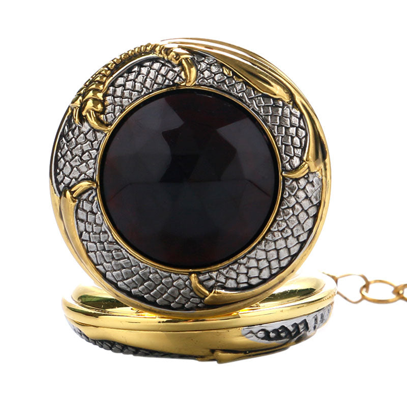 Creative Golden Dragon Pocket Watch - Traditional Modern Stunning Powerful Elegant Reliable Sophisticated Impressive