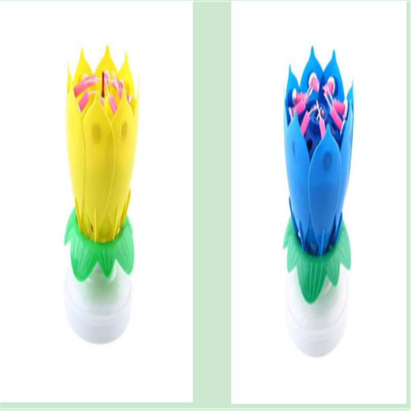 Incroyables bougies de lotus