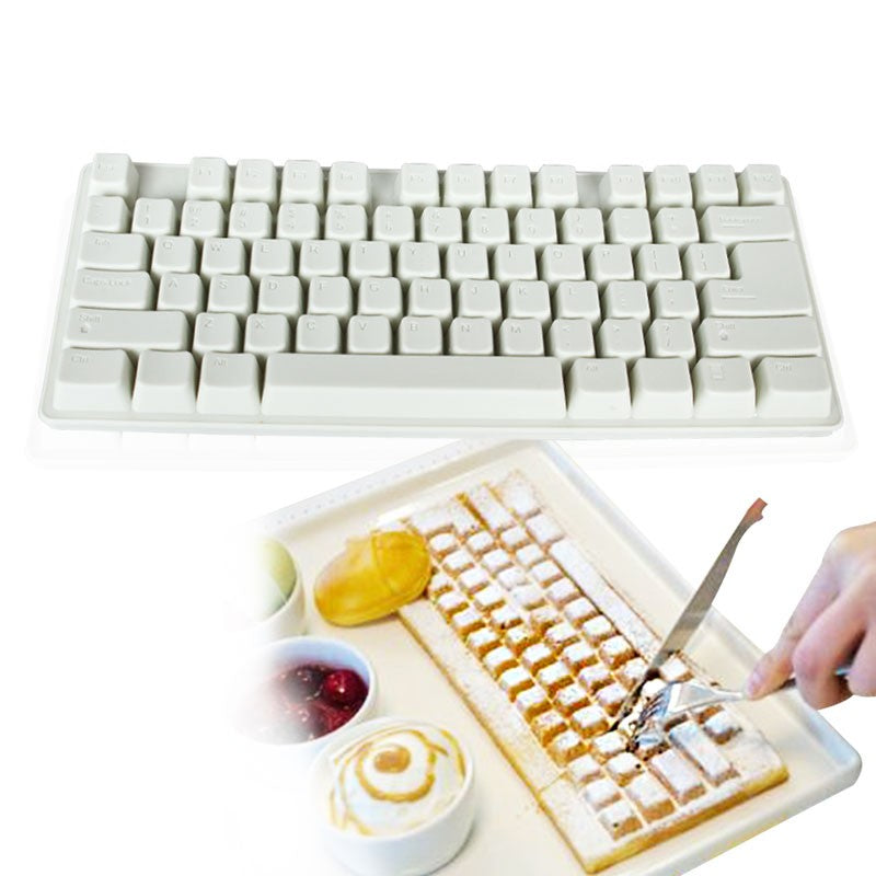 Moule à clavier créatif en chocolat