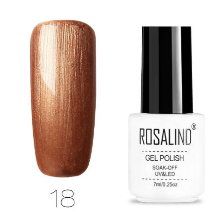 ROSALIND Pure Colors Gel Polish Collection - 7ML | 58 Colors + Base/Top UV/LED