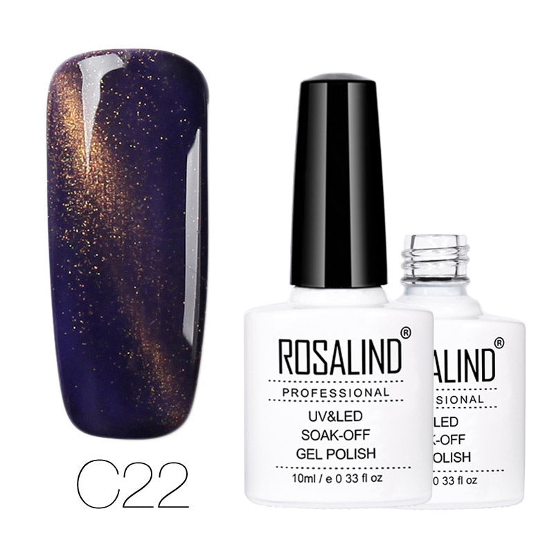 Cat Eye Gel Nail Polish - 30 Colors - 10ml - Phototherapy UV/LED - 2 Year Shelf Life - Natural Resin Formula
