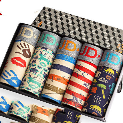 Presentförpackning med boxerbyxor för män