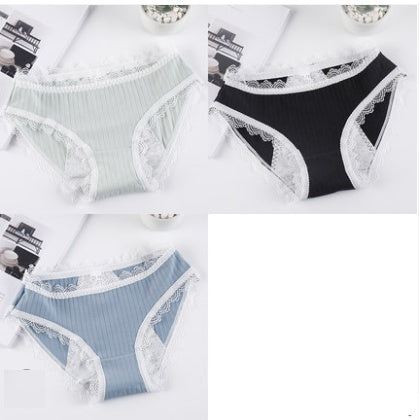 Physiological Pants Girls Ladies breathable antibacterial leak-proof of waist large size menstrual period warm triangle cotton underwear women