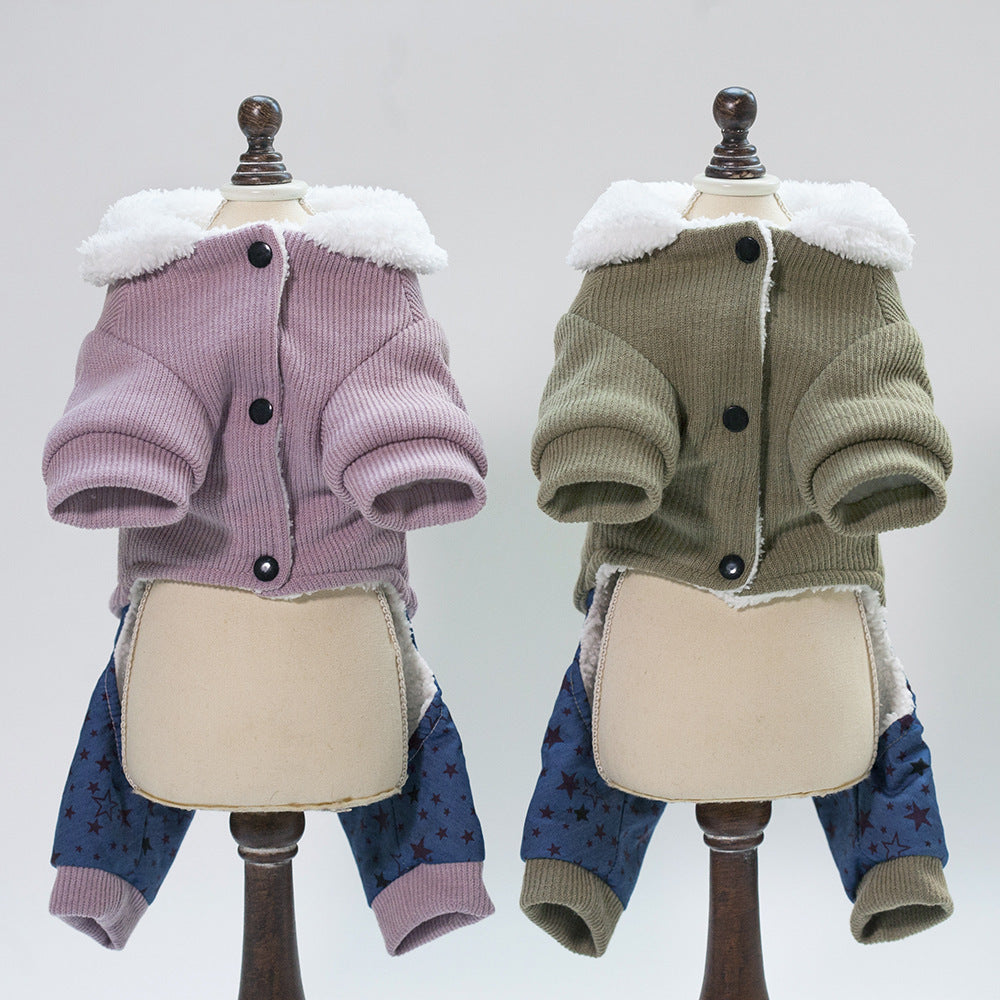 Vêtements pour animaux de compagnie en os