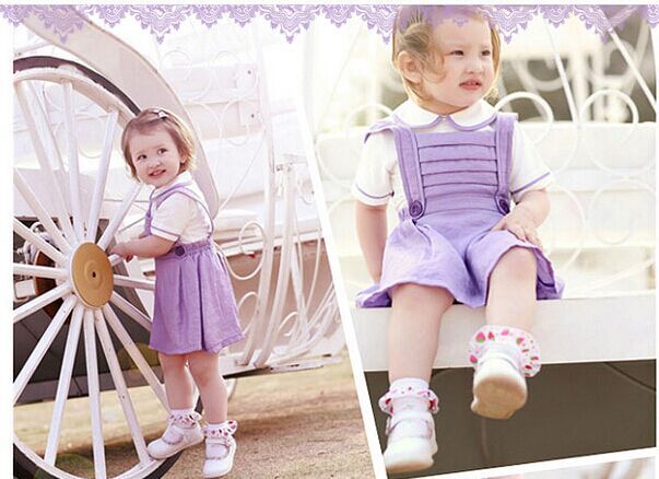 Chaussettes enfant dentelle