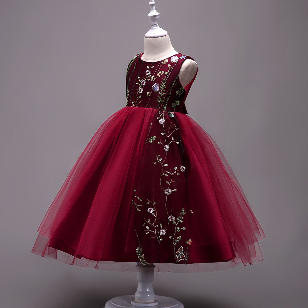 Robe Enfant brodée 4-15 ans