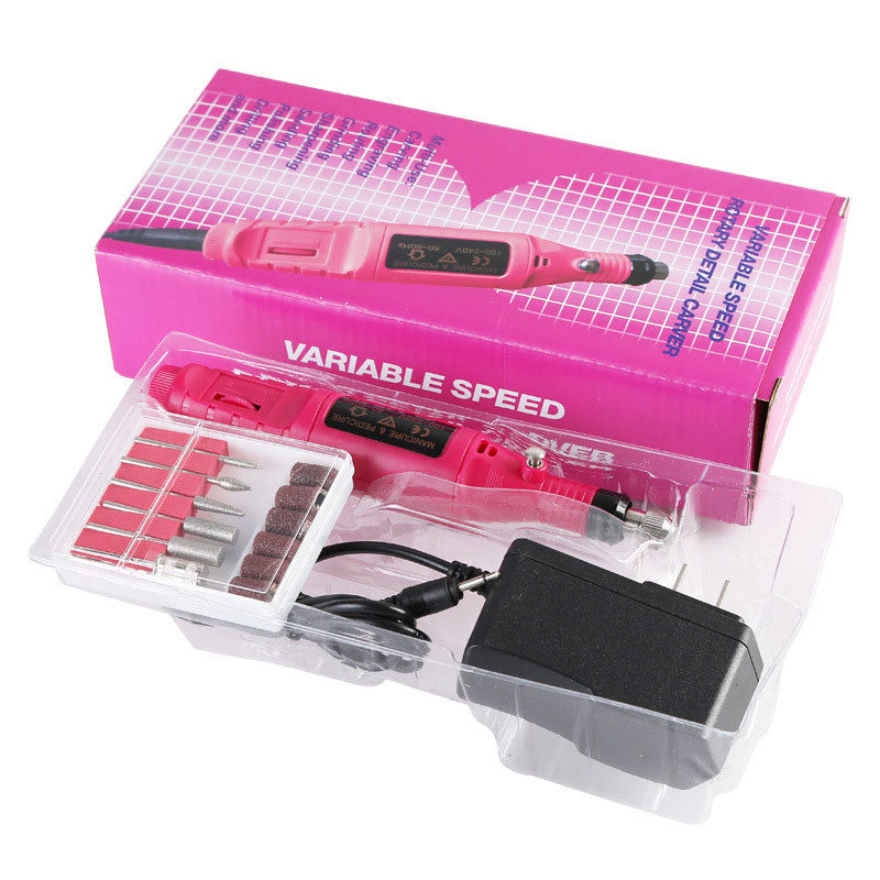 Electric Nail Drill Pen Professional Tool - 13.8x2.8cm | 3000-20000 RPM Variable Speed