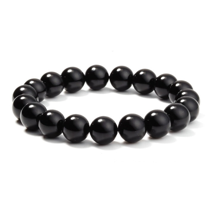 Svart Onyxarmband