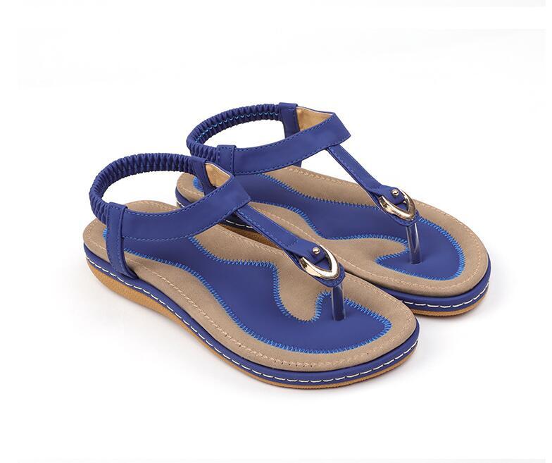 Women's Platform Summer Sandals - Ankle Strap Fashion - Sunshine Collection