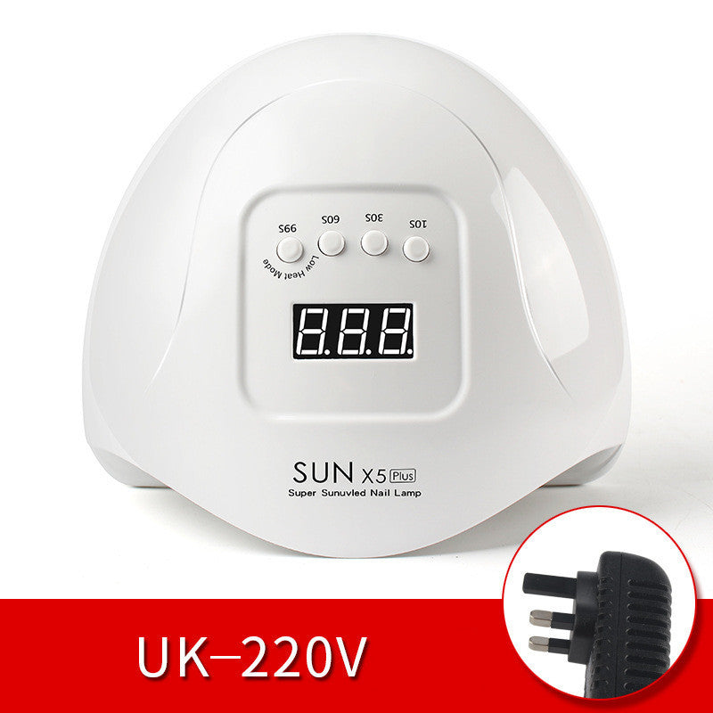 Smart Nail Phototherapy Lamp - 80W/150W Professional | 22x21.5x10cm UV/LED Curing