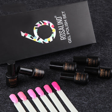 Vernis à ongles fin 6 flacons