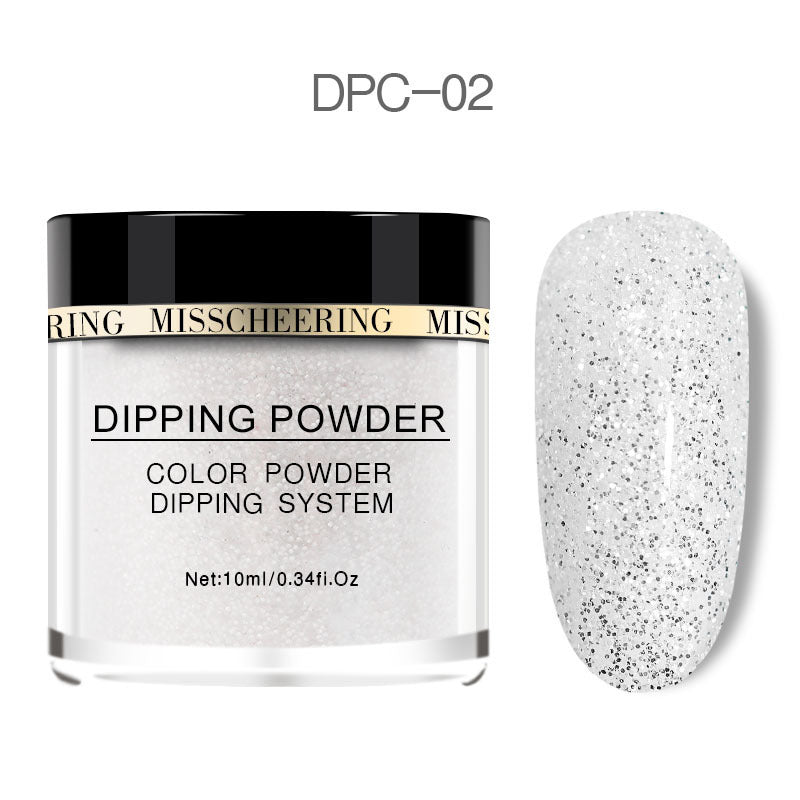Professional Laser Glitter Nail Powder - Holographic Dip System | Long-Lasting Formula