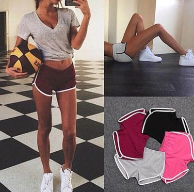 New Summer Shorts Women Casual Shorts Workout Waistband Skinny Short - Fresh Comfort